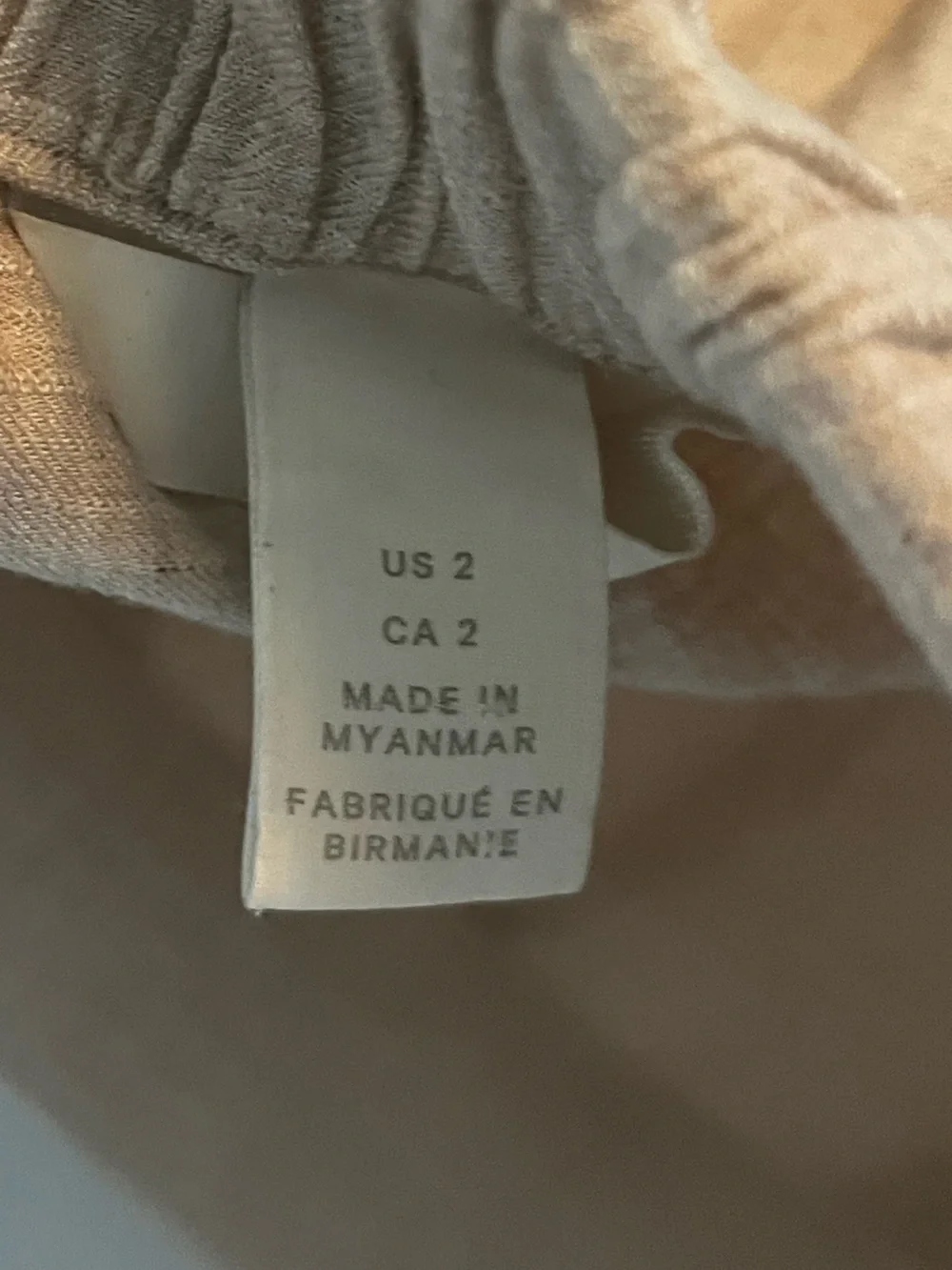 H&M pockets tan